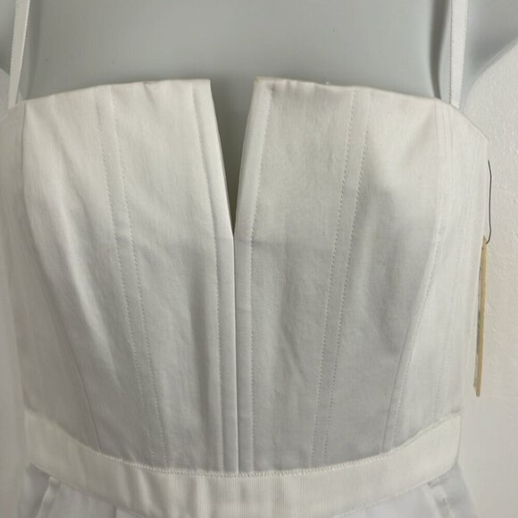 Alice + Olivia NWT Sleeveless Pleated Crepe Jumpsuit - Picture 5 of 14